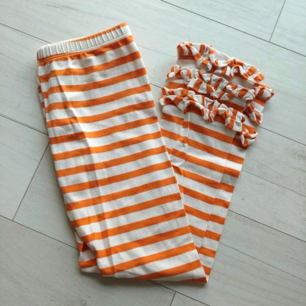 Persnickety girls Farmers Market triple Ruffle Leggings